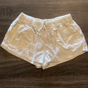 White shorts, size large.